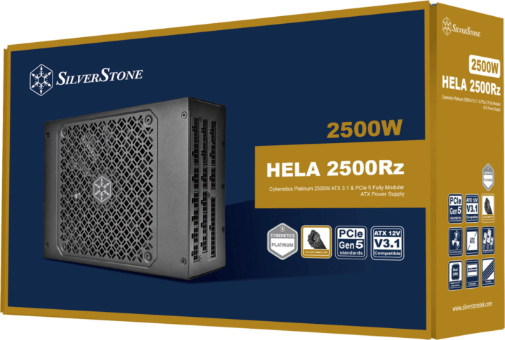 SilverStone 2500W HELA 2500R 80+ Platinum Moduláris Tápegység