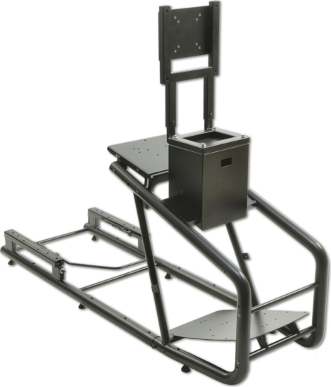TrackTime Race Rig Frame Szimulátor Állvány - Fekete