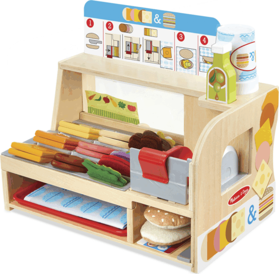 Spin Master Melissa & Doug - Szeletelő Szendvicspult Spin Master Melissa & Doug - Szeletelő Szendvicspult