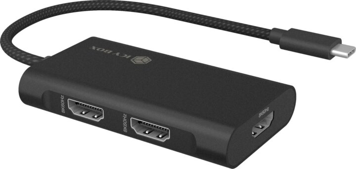ICY BOX 61202 IB-AD1030-C Univerzális USB-C - 3x HDMI Dokkoló