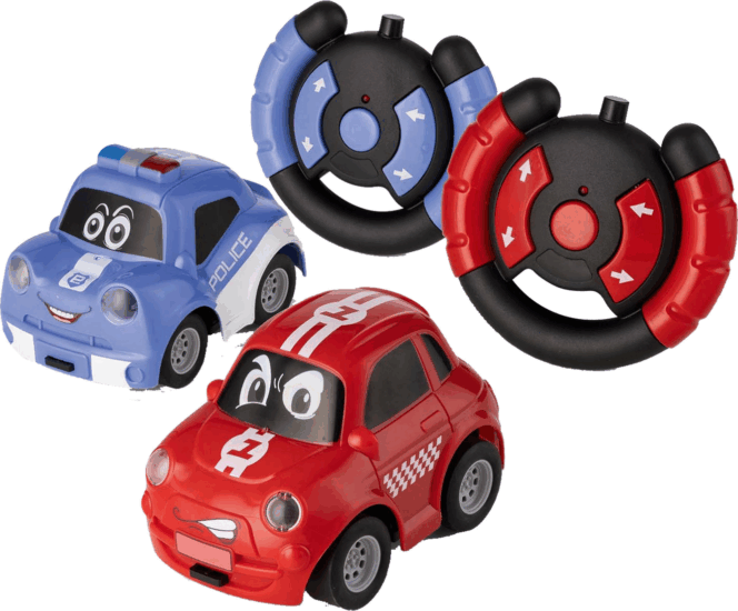 Revell RC Rendőrségi üldőzés 2 darabos távirányítós autó készlet Revell RC Rendőrségi üldőzés 2 darabos távirányítós autó készlet