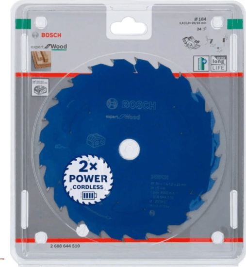 Bosch Fa Körfűrészlap Ø184 x 20mm 1mm 24 fog