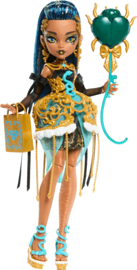 Mattel JBG76 Monster High Szörnyen Szép Szülinapi Cleo De Nile Baba