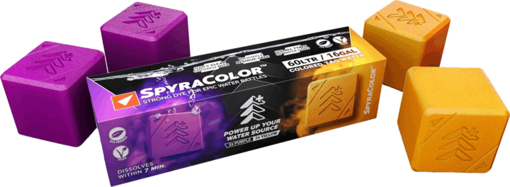 Spyra Color Festék vizipisztolyhoz - Sárga / Lila