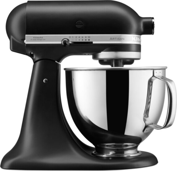 KitchenAid Artisan 5KSM125 Konyhai robotgép 4.8L 300 Watt - Matt fekete