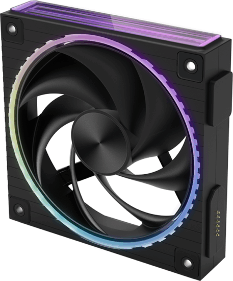 Zalman ZM-DF120 ARGB PWM 120mm rendszerhűtő ventilátor - Fekete Zalman ZM-DF120 ARGB PWM 120mm rendszerhűtő ventilátor - Fekete