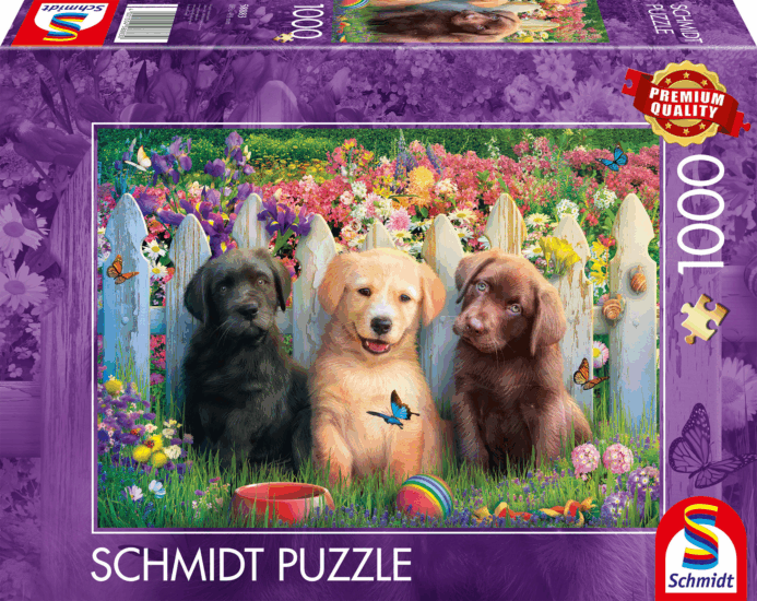 Schmidt Spiele 58883 Cuki kiskutyák 1000 darabos puzzle