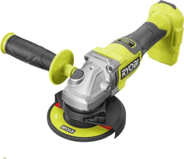 Ryobi ONE+ RAG18BL-0 Akkus Sarokcsiszoló Flex Ø125mm 18V (Akku és töltő nélkül)