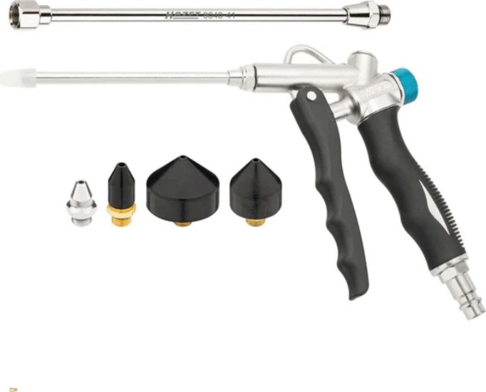 Hazet 9040-4/6 Kifújópisztoly készlet (6db/csomag) Hazet 9040-4/6 Kifújópisztoly készlet (6db/csomag)