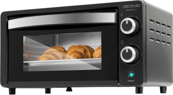 Cecotec Bake&Toast 1090 Elektromos mini sütő 10L 1000 Watt - Fekete
