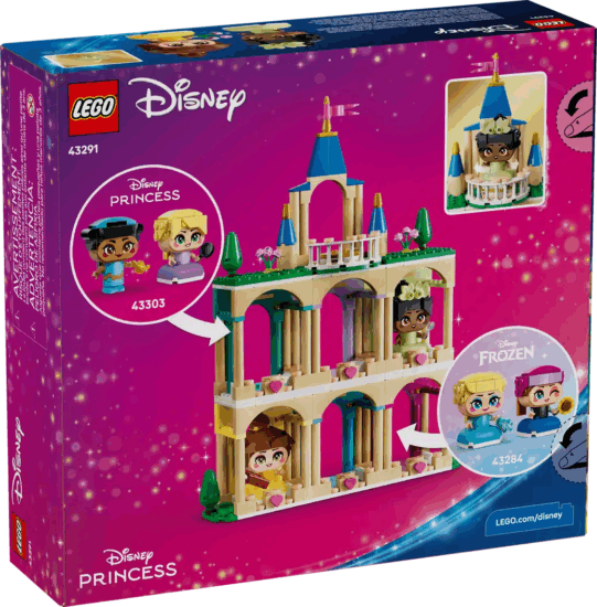 LEGO 43291 Disney Princess - Mini Belle És Tiana Kastéllyal