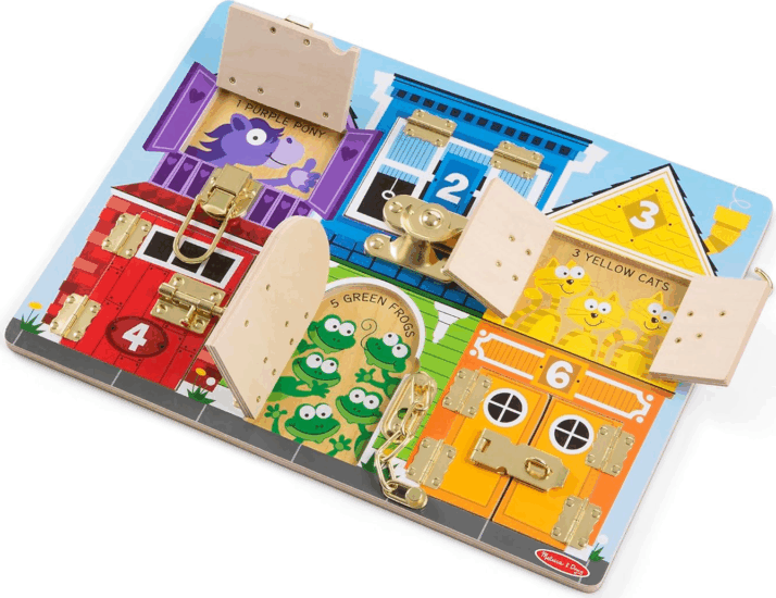 Spin Master Melissa & Doug Motorikus fejlesztő táblás bébijáték