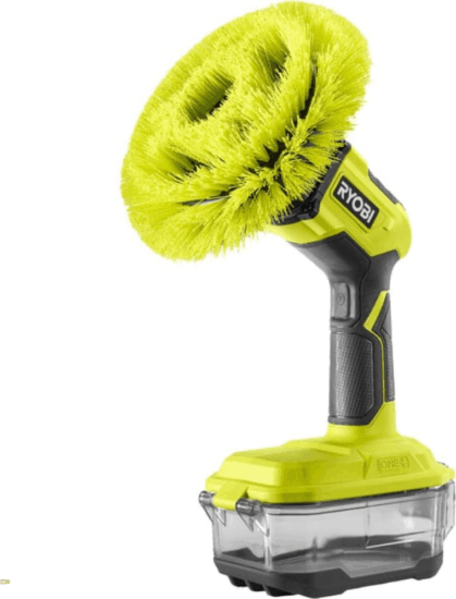 Ryobi ONE+ Akkus Tisztítókefe 18V Ø15 cm (Akku és töltő nélkül) - Fekete/Zöld