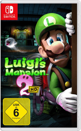 Nintendo Luigi"s Mansion 2 HD Nintendo Switch Játákszoftver Nintendo Luigi"s Mansion 2 HD Nintendo Switch Játákszoftver