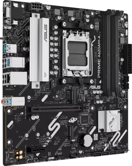 ASUS PRIME A620AM-A-CSM DDR5 AMD AM5 microATX alaplap ASUS PRIME A620AM-A-CSM DDR5 AMD AM5 microATX alaplap