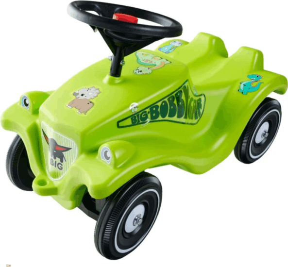 BIG Bobby-Car Classic Dínós Gyerek autó - Zöld/Fekete