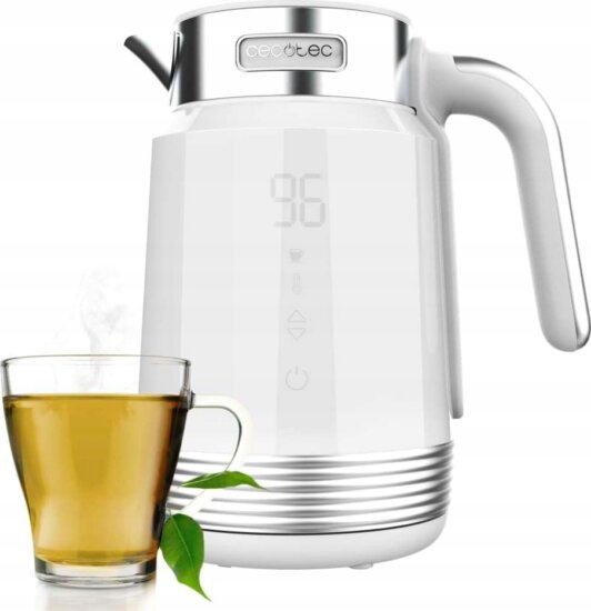 Cecotec 600 Touch Vízforraló 1.7L 2200 Watt - Fehér Cecotec 600 Touch Vízforraló 1.7L 2200 Watt - Fehér