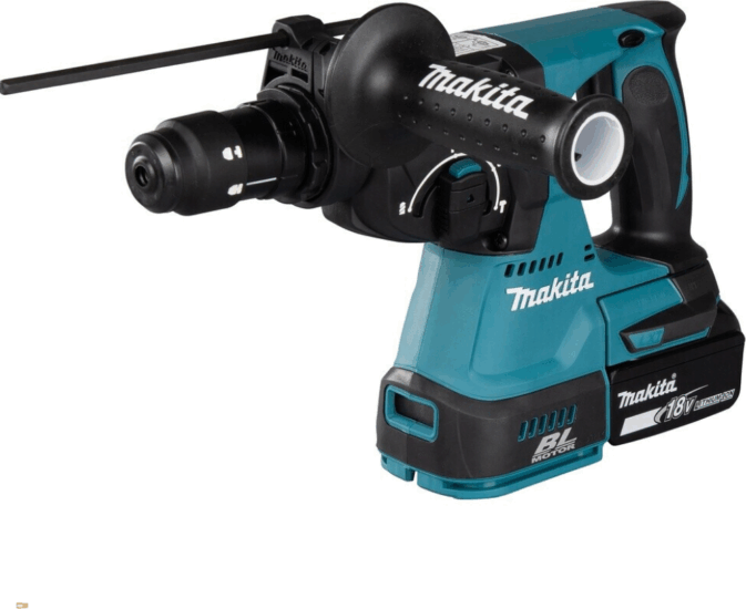 Makita DHR243RT3J Akkus Fúró-Vésőkalapács 18V - Fekete/Kék