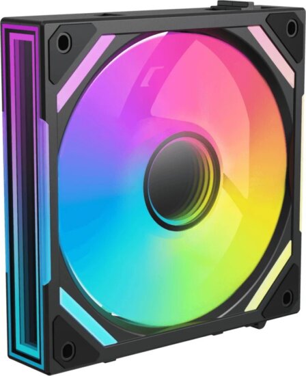 Alpenföhn WingBoost 4 120mm PWM RGB Rendszerhűtő Ventilátor - Fekete Alpenföhn WingBoost 4 120mm PWM RGB Rendszerhűtő Ventilátor - Fekete