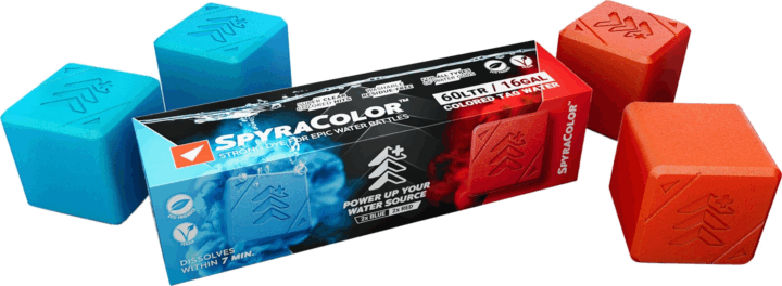 Spyra Color Festék vizipisztolyhoz - Kék / Piros