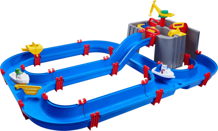 Aquaplay Vonat kikötő nagyméretű vizi pálya 93 x 40 x 128 cm Aquaplay Vonat kikötő nagyméretű vizi pálya 93 x 40 x 128 cm