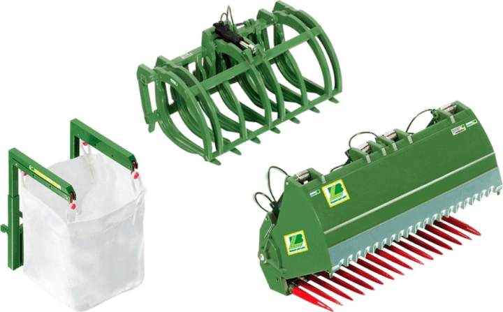 Wiking homlokrakodó szerszámkészlet autó kiegészítő 1:32 Wiking homlokrakodó szerszámkészlet autó kiegészítő 1:32