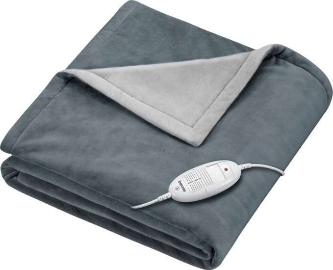 Beurer HD 75 Elektromos ágymelegítő 130x180xm - Sötétszürke Beurer HD 75 Elektromos ágymelegítő 130x180xm - Sötétszürke