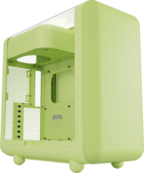 HYTE X50 Midi Torony Számítógépház - Világoszöld