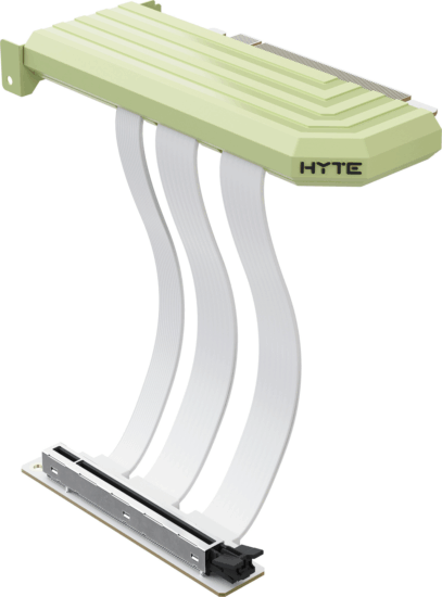 HYTE Hyper Riser PCIe 5.0 x16 Riser Hosszabbítókábel 20cm - Matcha HYTE Hyper Riser PCIe 5.0 x16 Riser Hosszabbítókábel 20cm - Matcha