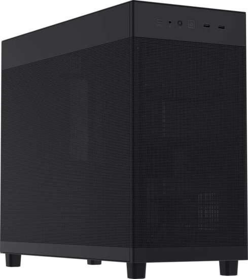 ASUS PRIME AP303 MESH Midi Torony Számítógépház + 1db 120mm ventilátor - Fekete ASUS PRIME AP303 MESH Midi Torony Számítógépház + 1db 120mm ventilátor - Fekete