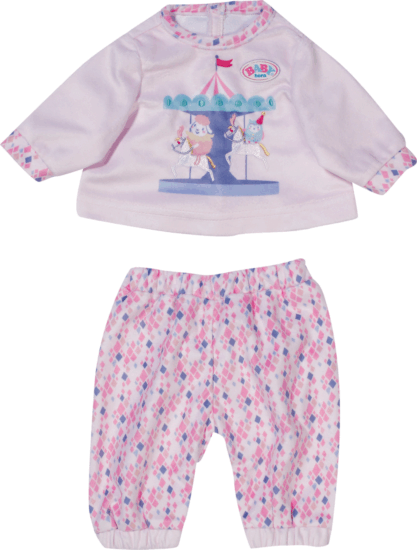 ZAPF Creation BABY born® Vidám mintás Babaruha szett 43cm