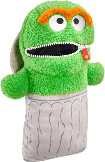 Schmidt Spiele 42558 Szezám utca: Oszkár Zsebes plüssfigura 29 cm