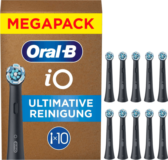 Braun Oral-B iO Ultimative Reinigung Elektromos fogkefe Pótfej - Fekete (10db)