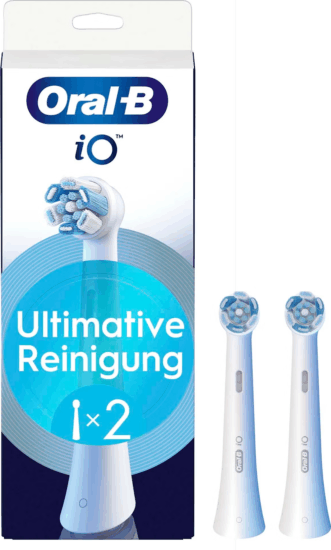 Braun Oral-B iO Ultimative Reinigung Elektromos fogkefe Pótfej - Fehér (2db)