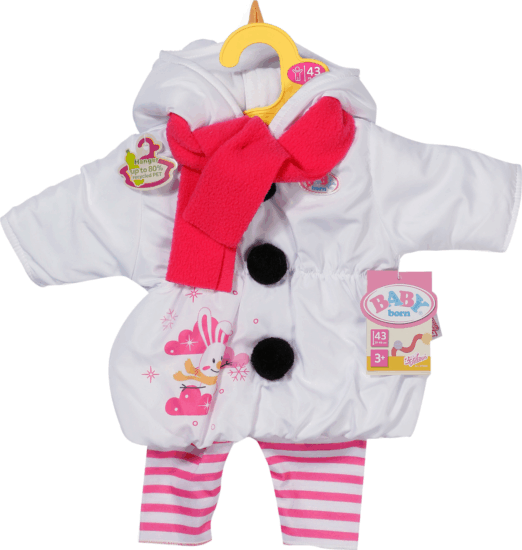 ZAPF Creation BABY born® Téli meleg Baba ruha szett 43cm