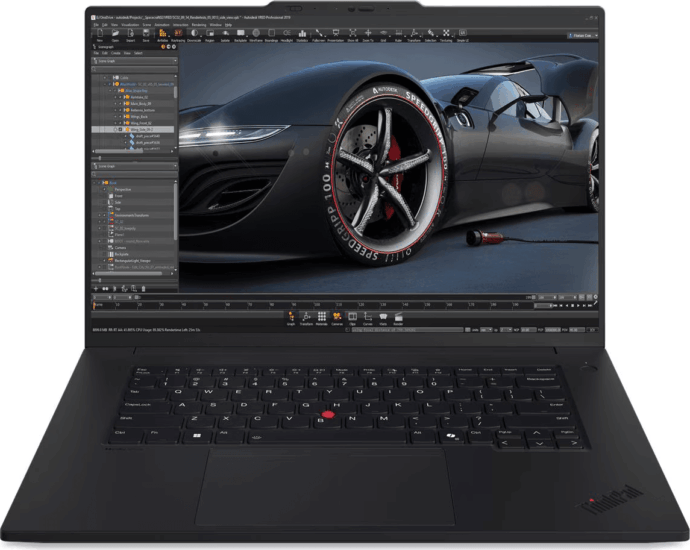 Lenovo ThinkPad P1 G7 Laptop Fekete (16" / Intel Core Ultra 7-155H / 32GB / 1TB SSD / Nvidia GeForce RTX 2000 / Win 11 Pro)