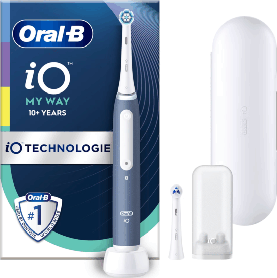 Braun Oral-B iO My Way Okos Forgó-Oscilláló Elektromos Fogkefe - Szürke / Fehér