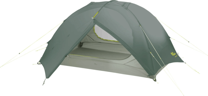 Jack Wolfskin Real Dome Lite II 2 személyes Kupola sátor 290 x 300 x 115 cm - Zöld Jack Wolfskin Real Dome Lite II 2 személyes Kupola sátor 290 x 300 x 115 cm - Zöld