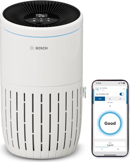 Bosch Air 4000i Okos Légtisztító 25 Watt 60m² - Fehér Bosch Air 4000i Okos Légtisztító 25 Watt 60m² - Fehér