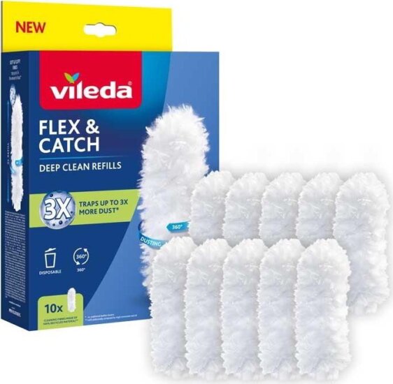 Vileda Flex&Catch Portörlő utántöltő készlet 10db