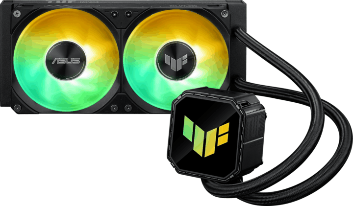 ASUS TUF GAMING LC III 240 ARGB PWM Univerzális CPU Vízhűtés - Fekete