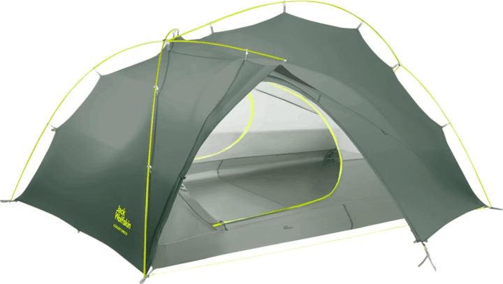 Jack Wolfskin Stratos Lite III 3 személyes Túrasátor 111 x 235 x 49 cm - Fűzöld Jack Wolfskin Stratos Lite III 3 személyes Túrasátor 111 x 235 x 49 cm - Fűzöld