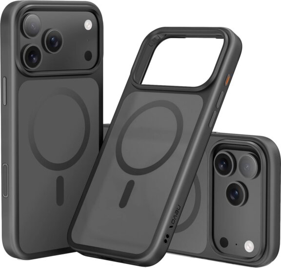 Nevox StyleShell INVISIO Magsafe iPhone 17 Pro Telefon Tok - Fekete Nevox StyleShell INVISIO Magsafe iPhone 17 Pro Telefon Tok - Fekete