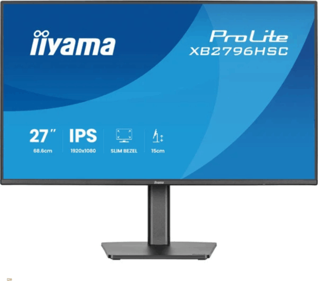 iiyama 27" XB2796HSC-B1 ProLite 16:9 FullHD IPS LED Monitor - Fekete