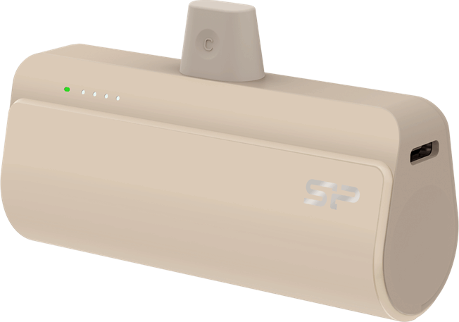 Silicon Power QD50 Powerbank 5000 mAh 20W - Vanília