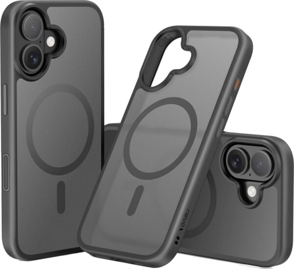 Nevox StyleShell INVISIO Magsafe iPhone 17 Telefon tok - Fekete