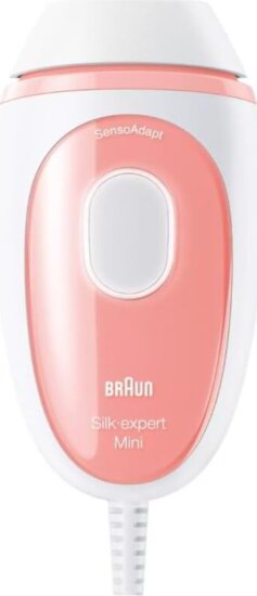 Braun Silk-expert Mini PL1000 Akkus IPL Villanófényes szőrtelenítő - Fehér / Rózsaszín