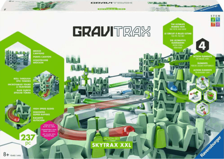 Ravensburger 25960 GraviTrax XXL Skytrax Akció golyópálya