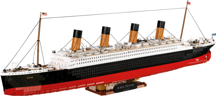 COBI 1686 RMS Titanic Műanyag makett 1:300