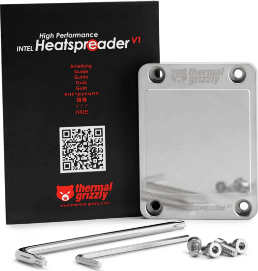 Thermal Grizzly TG-HPHS-I-V1 Intel High Performance Heatspreader V1 CPU Hővezető lemez